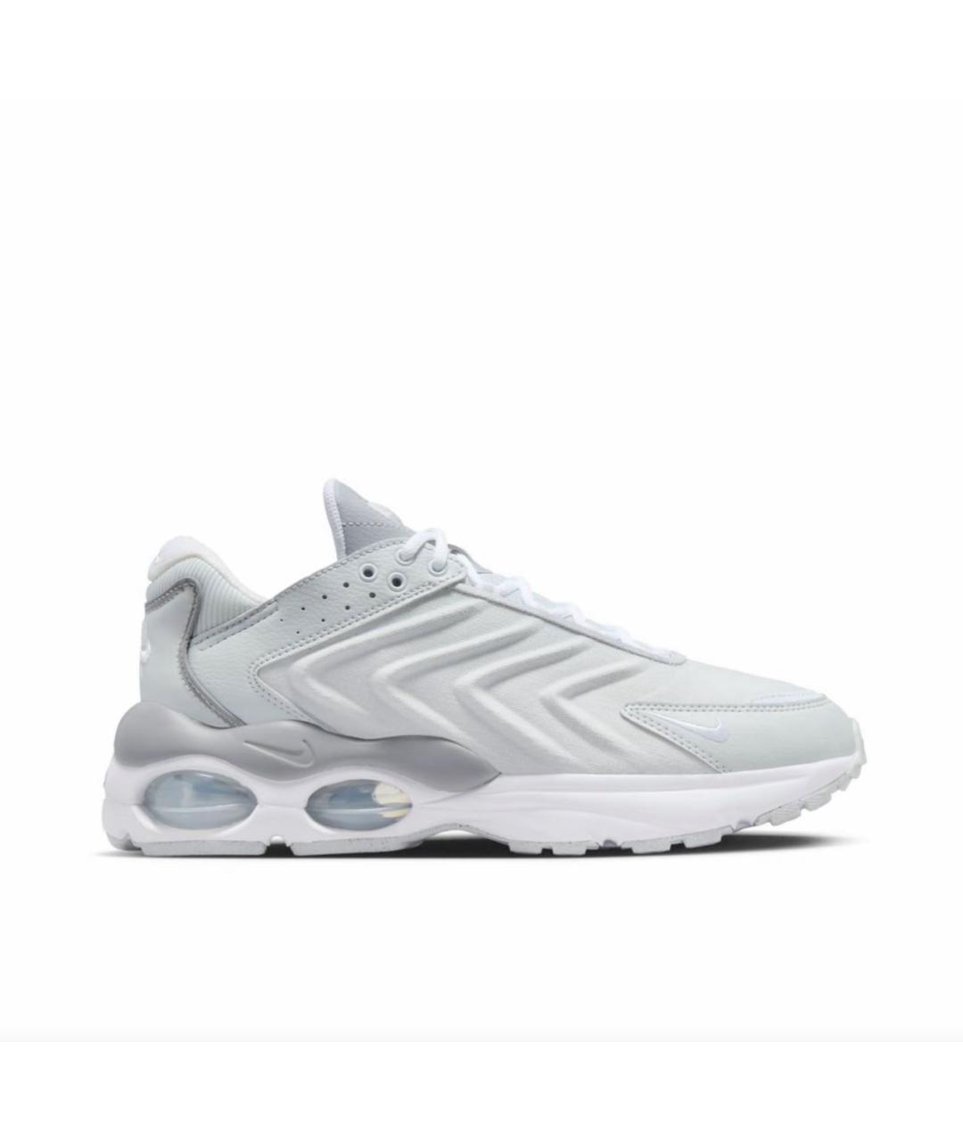 NIKE Серые текстильные низкие кроссовки / кеды, фото 9