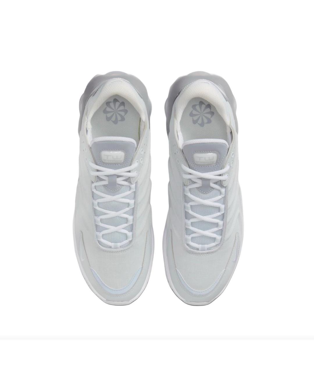 NIKE Серые текстильные низкие кроссовки / кеды, фото 3