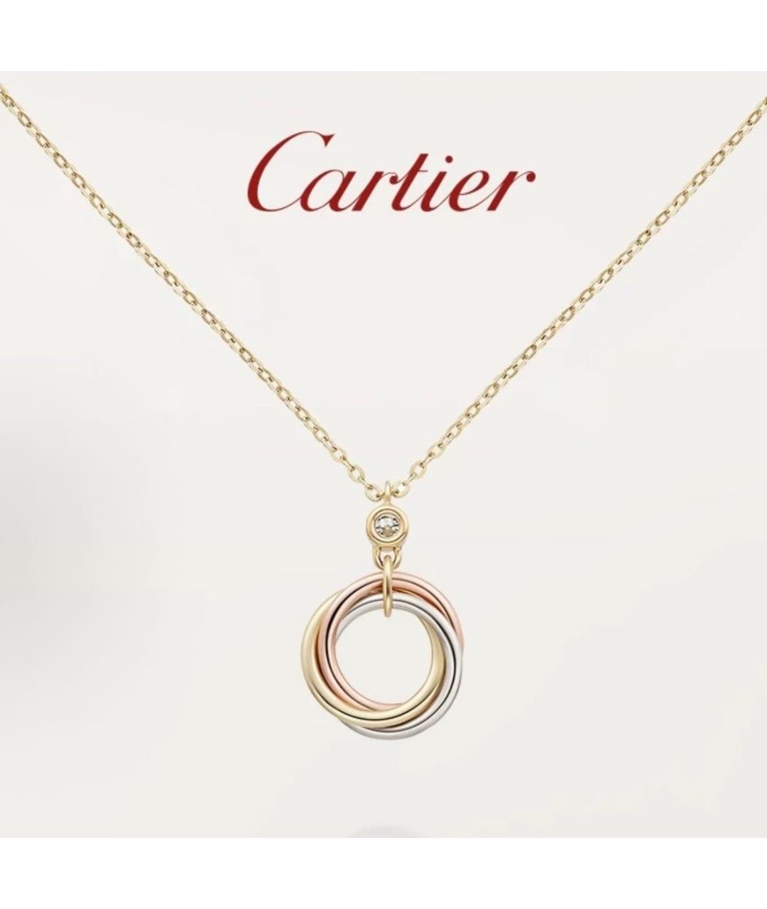 CARTIER Подвеска из желтого золота, фото 2