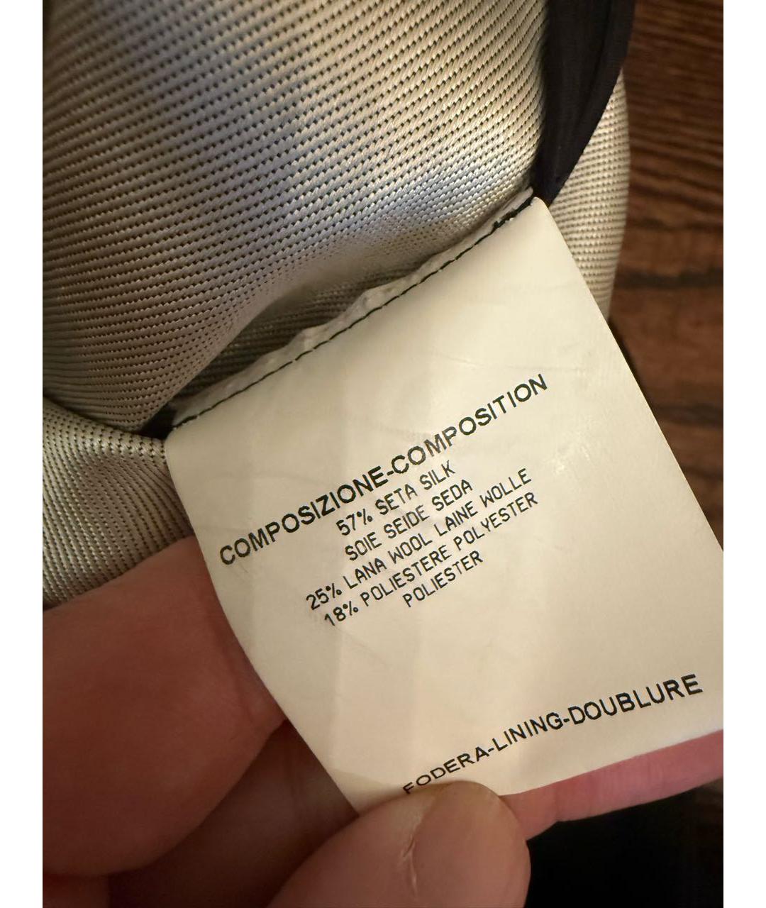 SAINT LAURENT Черная юбка миди, фото 4