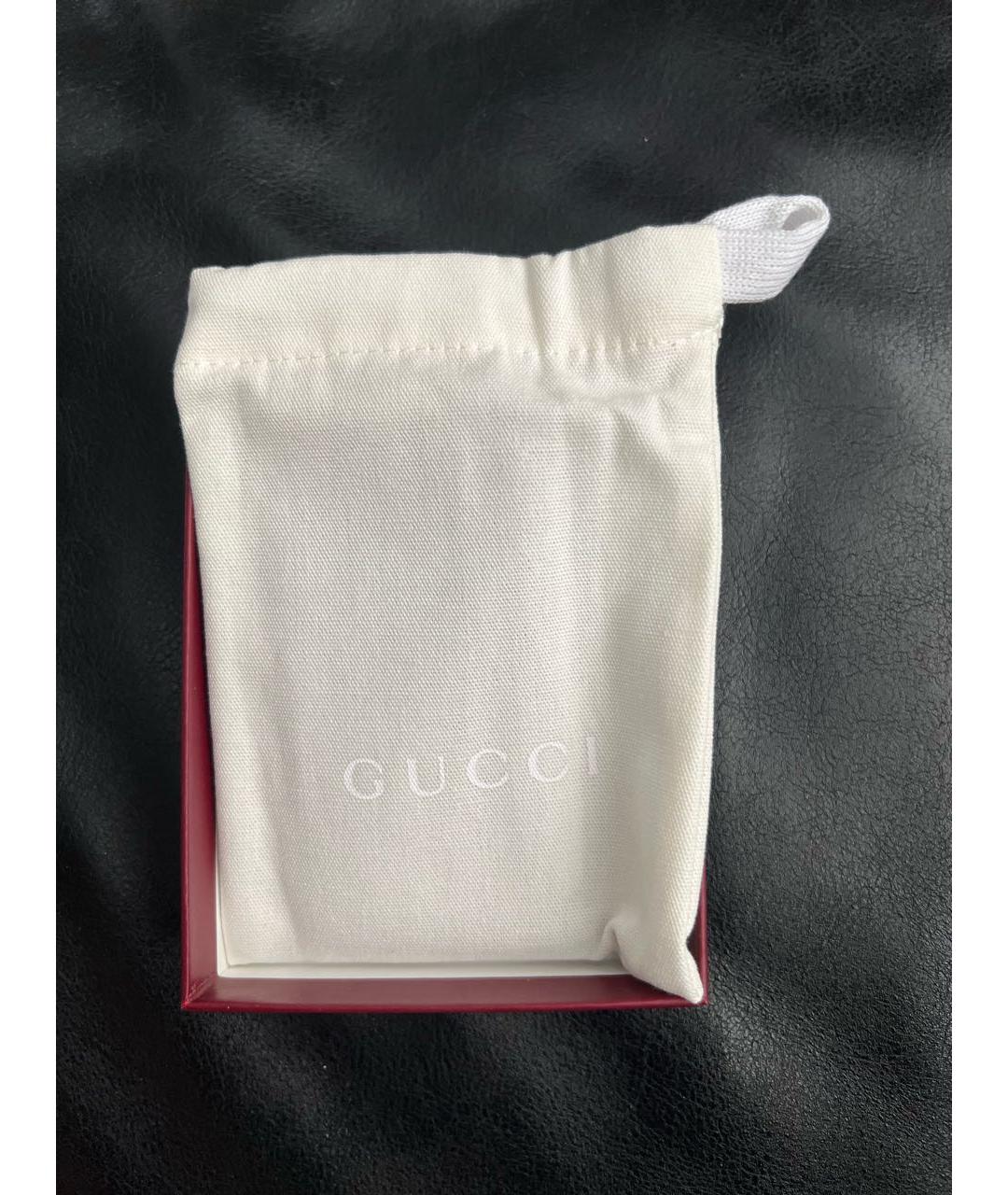 GUCCI Серый кожаный кардхолдер, фото 5