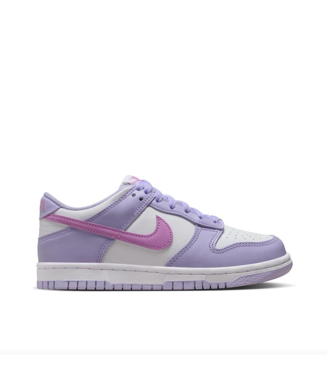 NIKE Фиолетовые кожаные кроссовки, фото 9
