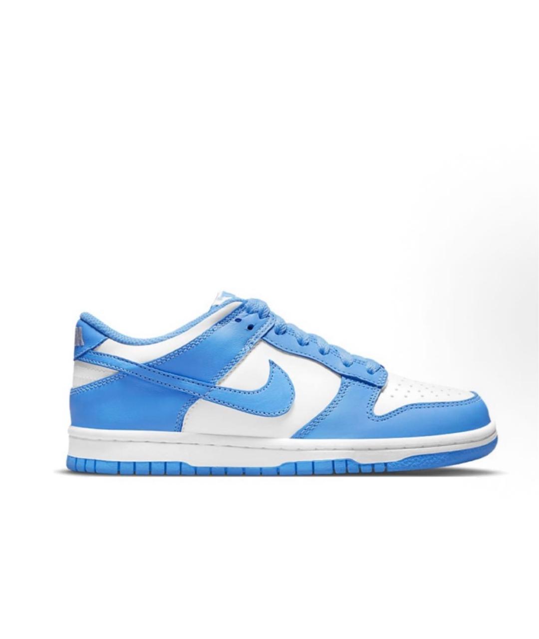 NIKE Голубые кожаные кроссовки, фото 9