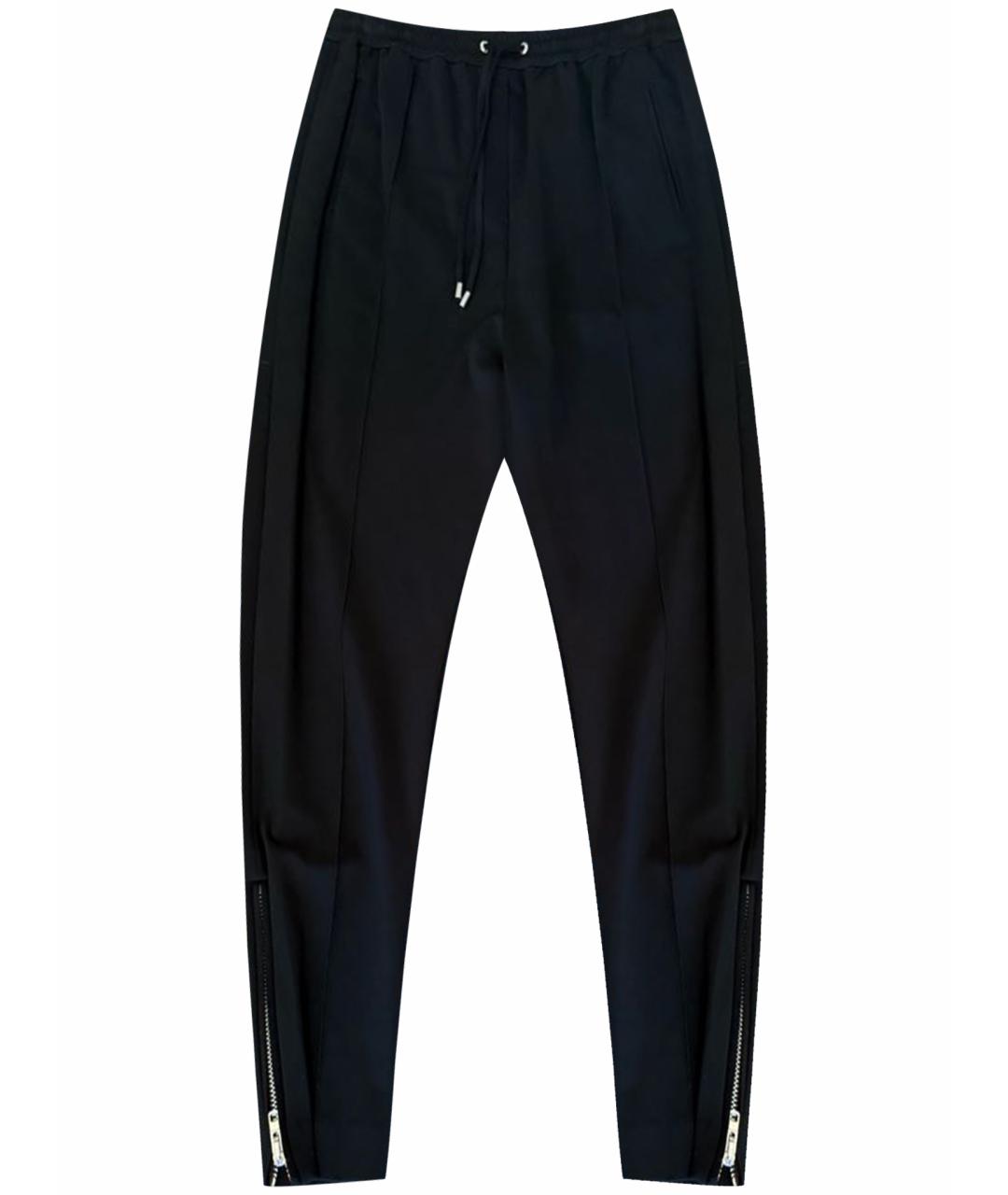 GIVENCHY Черные вискозные брюки узкие, фото 1