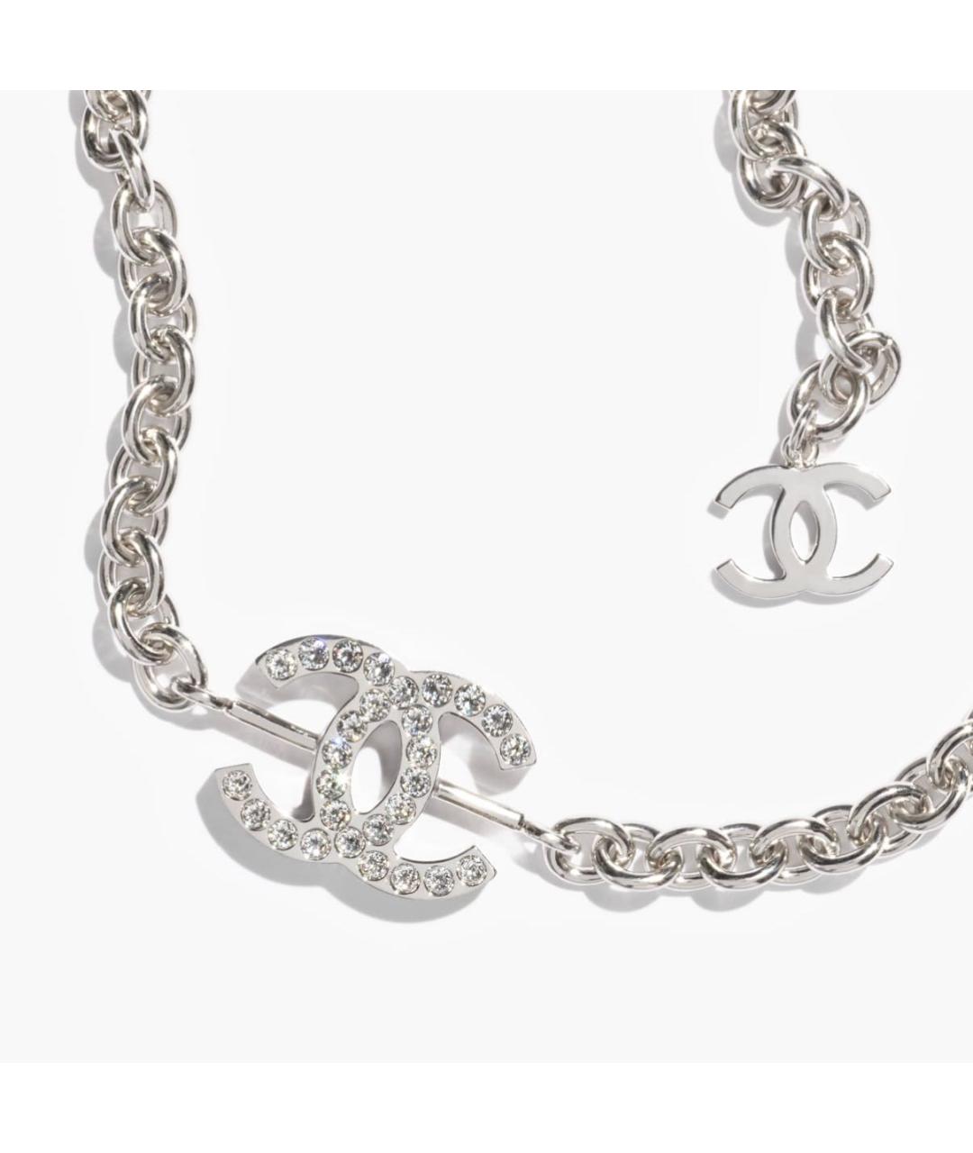 CHANEL Серебрянный чокер, фото 3