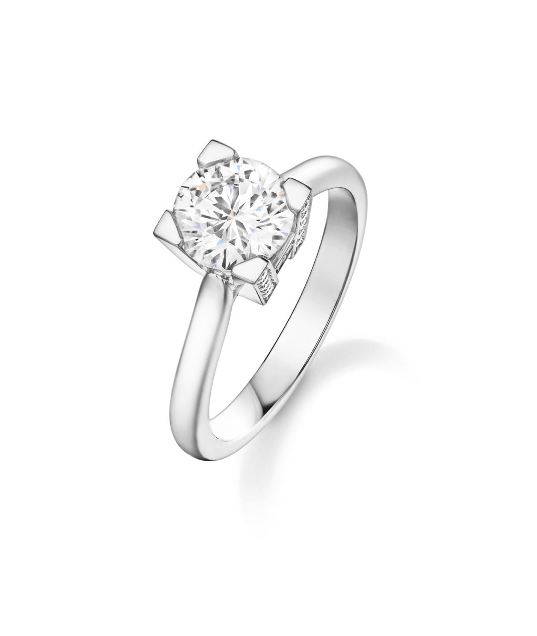 Harry Winston Платиновое кольцо, фото 6