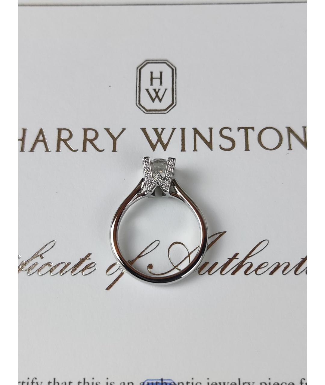 Harry Winston Платиновое кольцо, фото 3