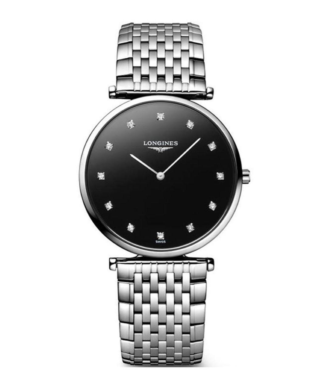 LONGINES Серебряные металлические часы, фото 6