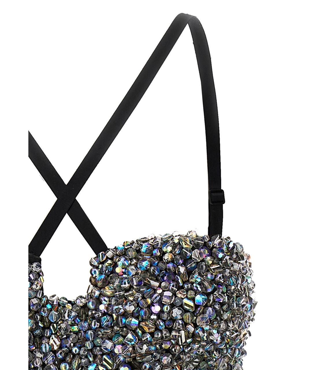 DOLCE&GABBANA Серебряная майка, фото 3