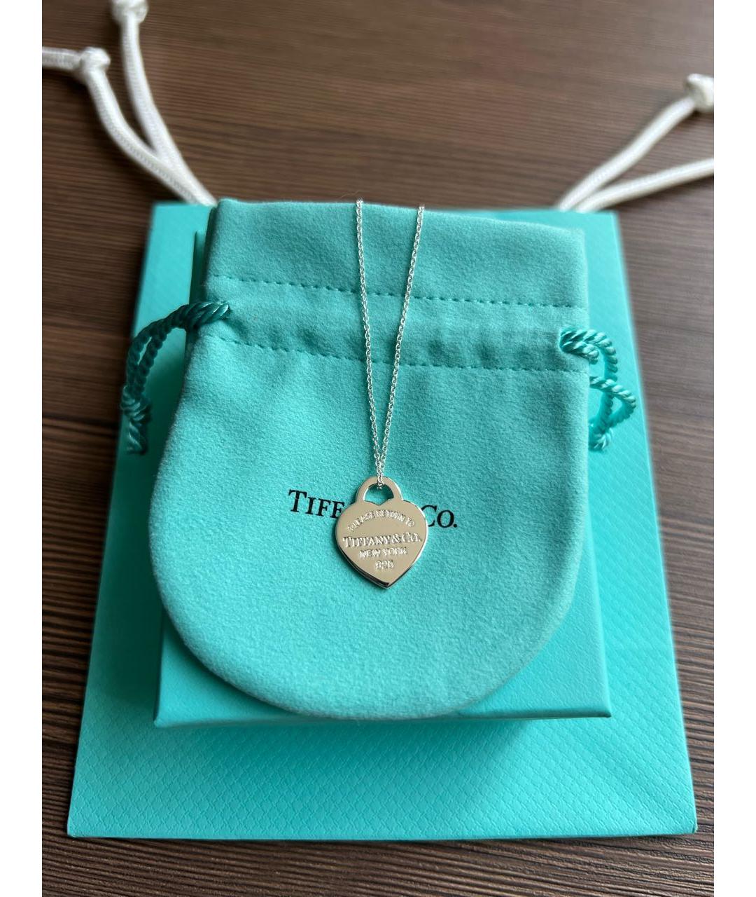TIFFANY&CO Серебряная серебряная подвеска, фото 2
