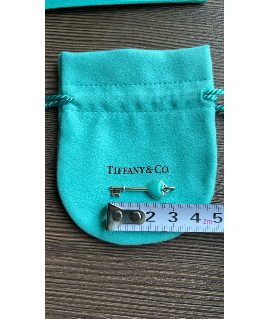 TIFFANY&CO Серебрянный серебряный кулон, фото 5