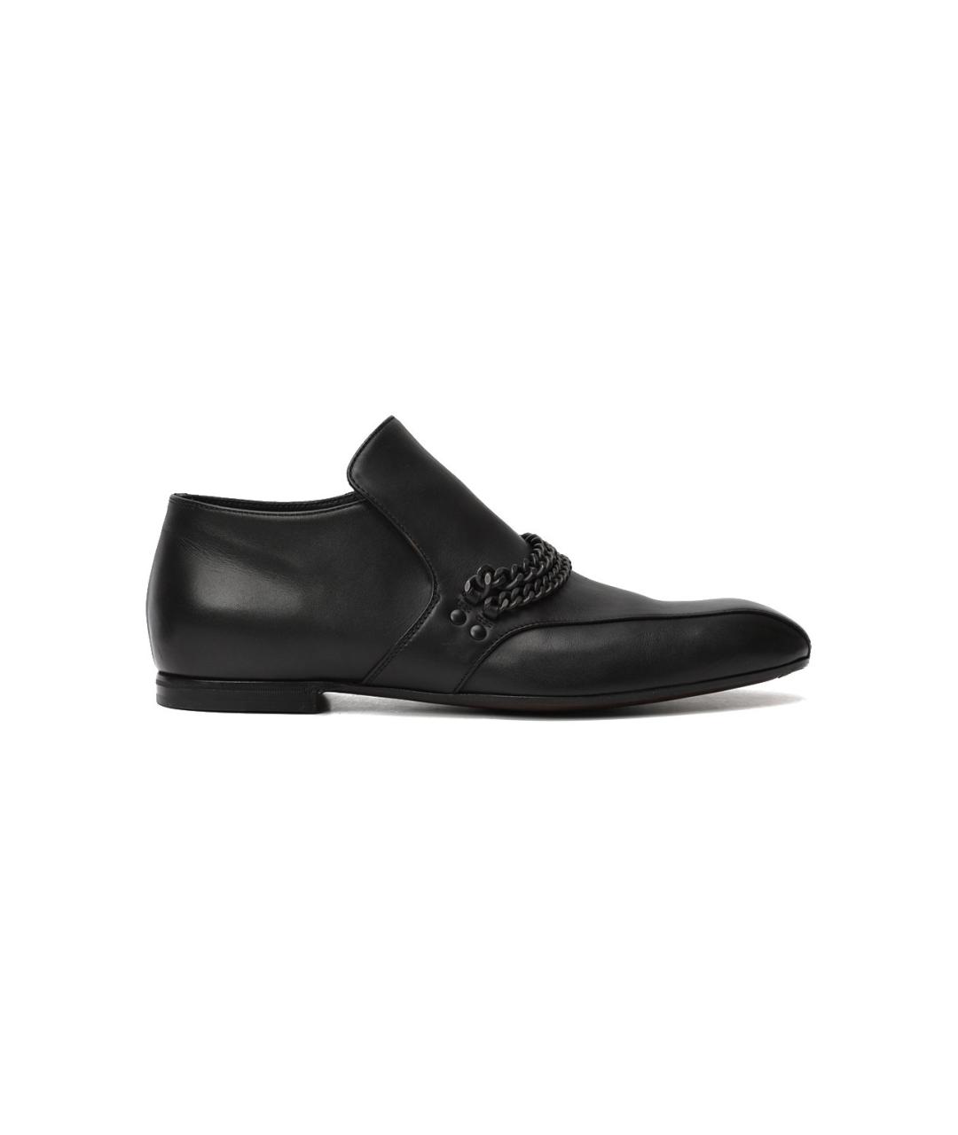 BOTTEGA VENETA Черные кожаные лоферы, фото 9