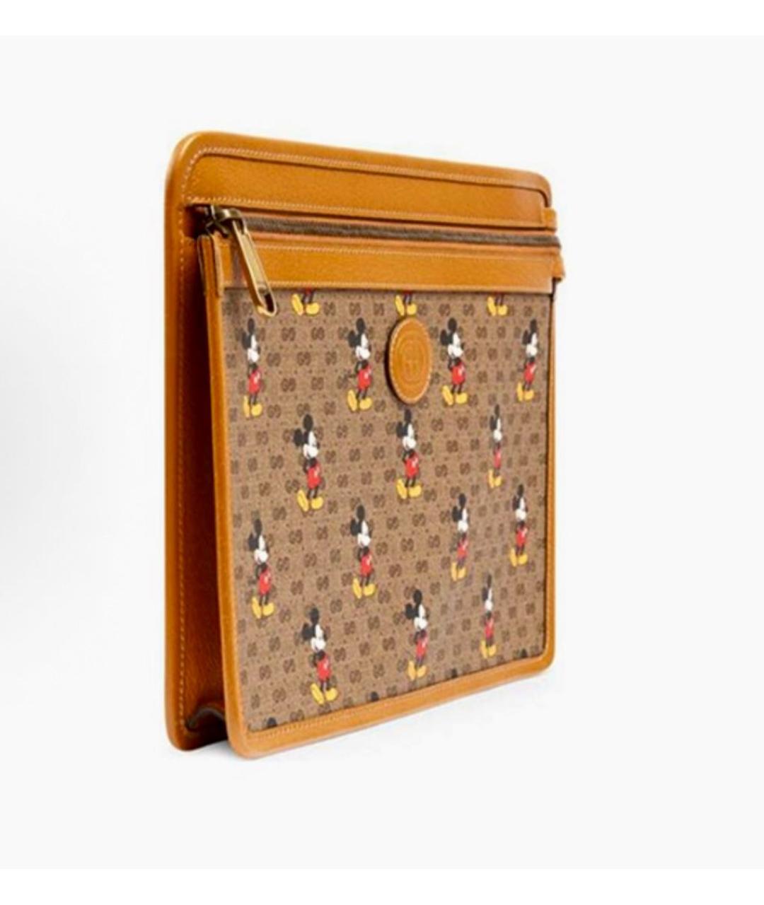 GUCCI Коричневая кожаная папка для документов, фото 2