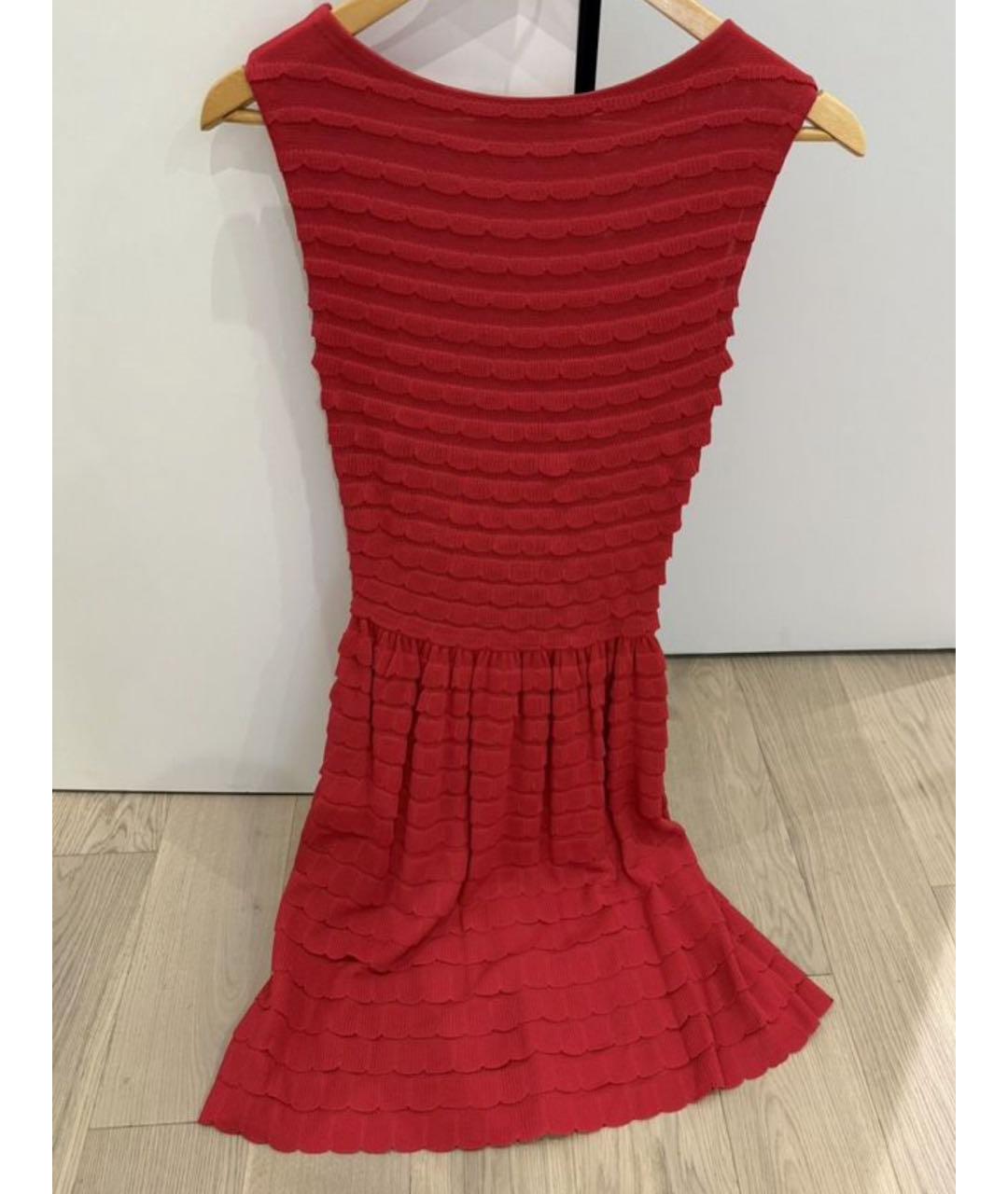 CHRISTIAN DIOR Красное коктейльное платье, фото 2