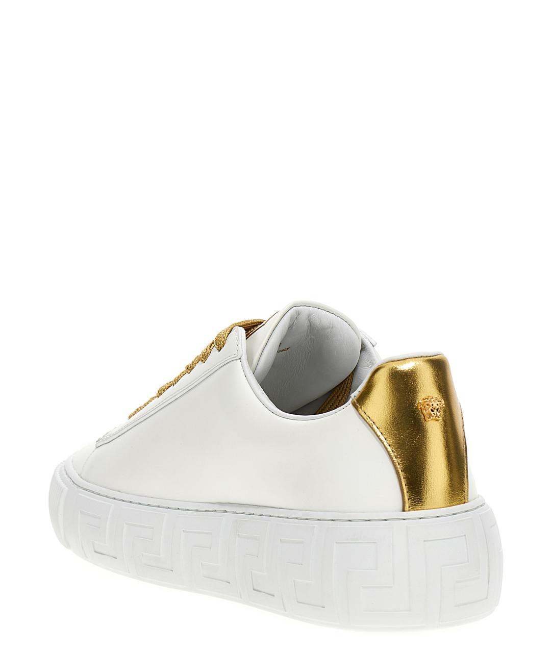 VERSACE Золотые кроссовки, фото 2