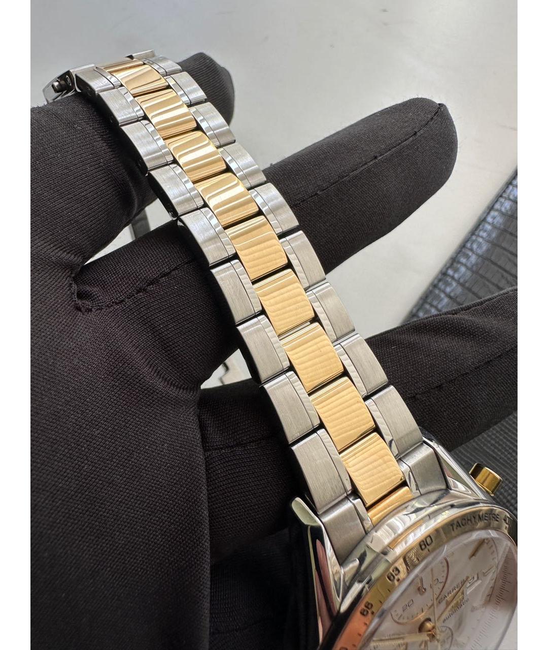 TAG HEUER Золотые стальные часы, фото 5