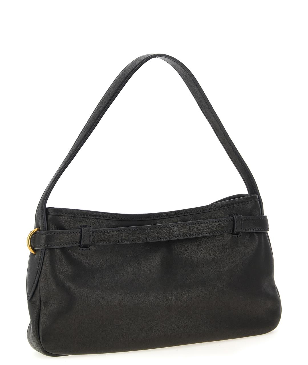 MIU MIU Черная кожаная сумка через плечо, фото 2