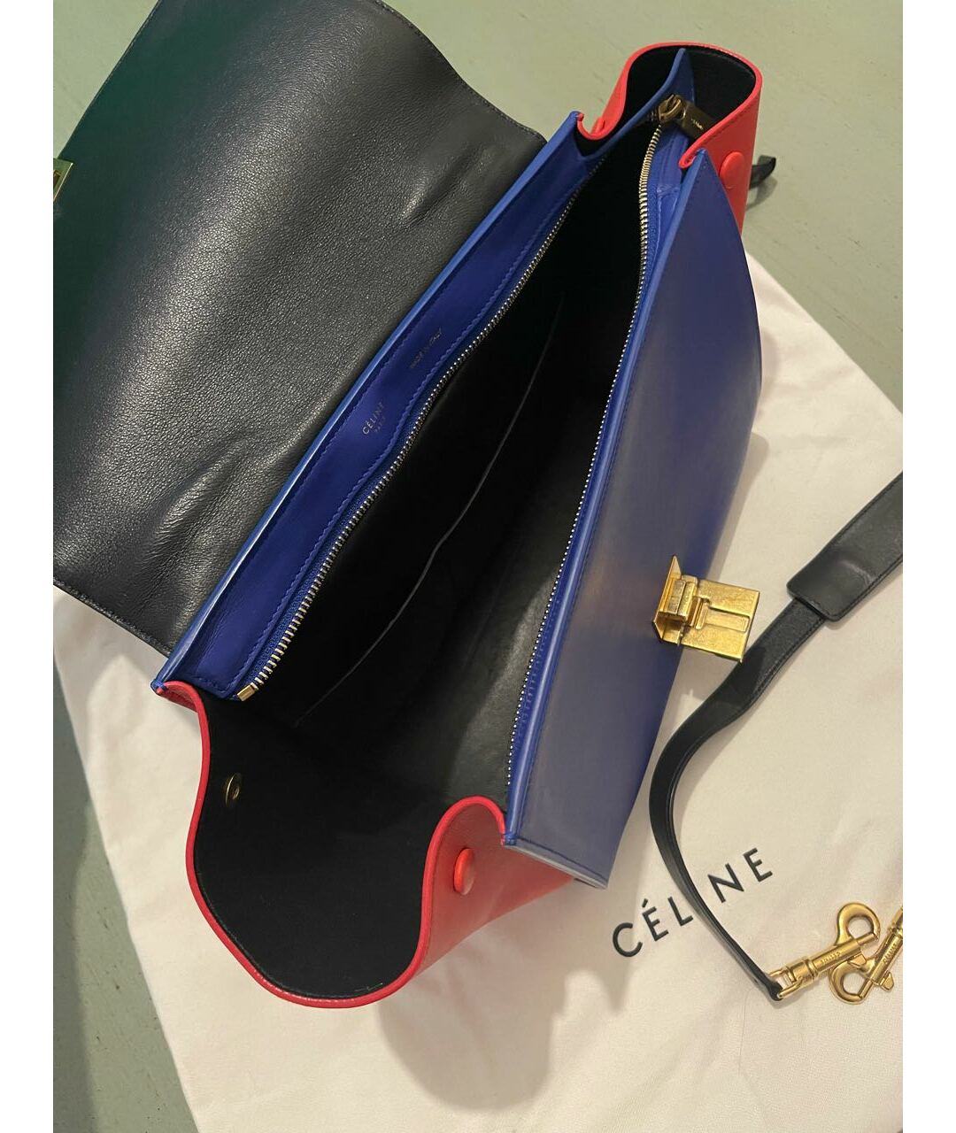 CELINE PRE-OWNED Мульти кожаная сумка тоут, фото 4