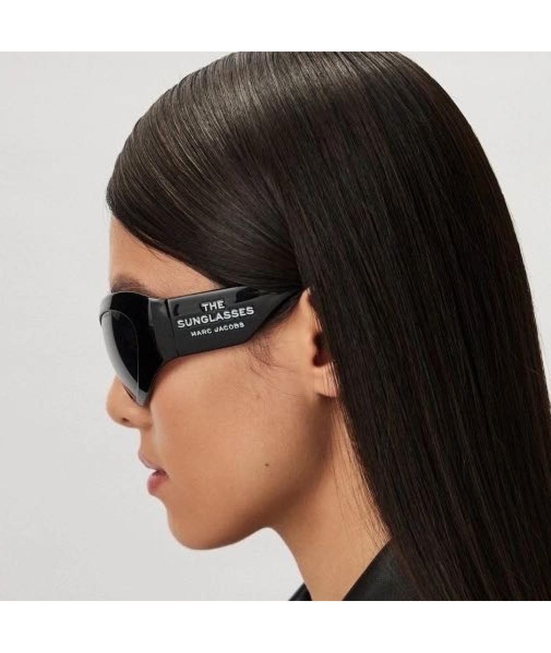 MARC JACOBS Черные пластиковые солнцезащитные очки, фото 7