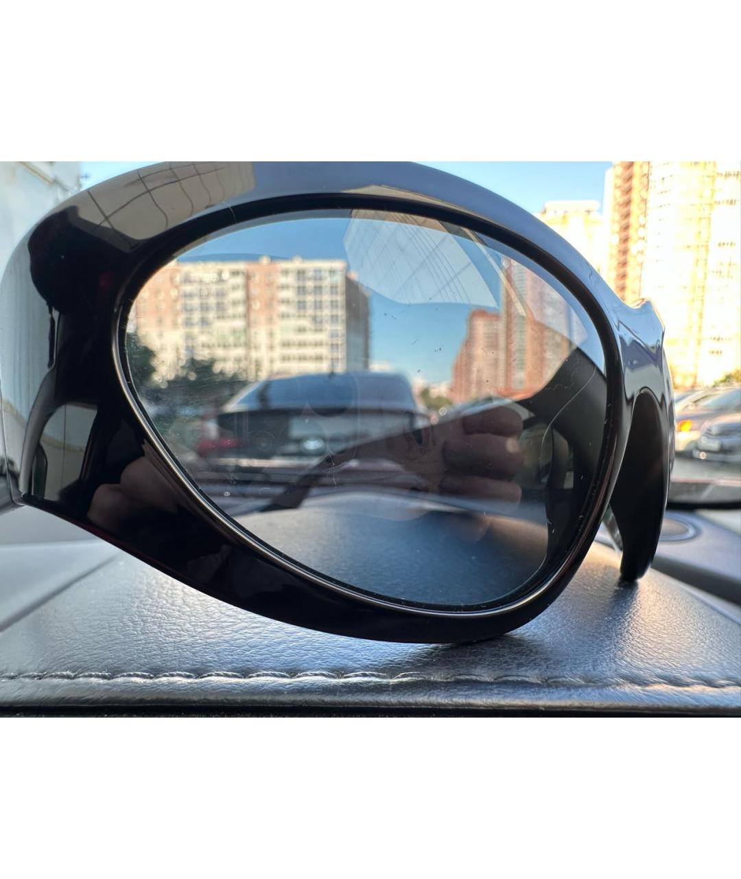 MARC JACOBS Черные пластиковые солнцезащитные очки, фото 5