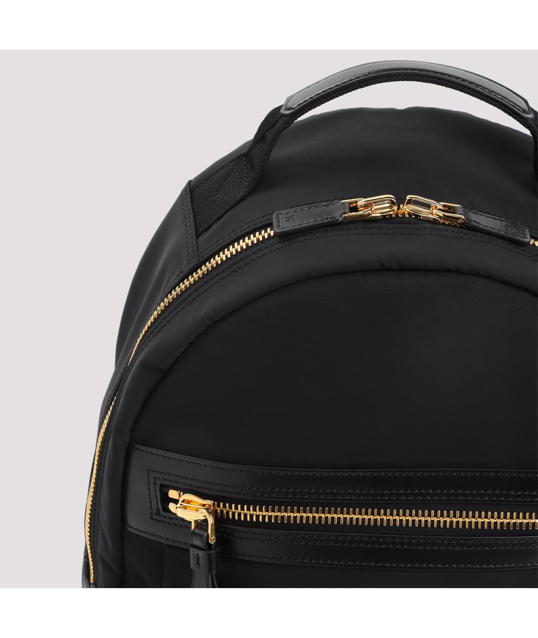 TOM FORD Черный синтетический рюкзак, фото 5