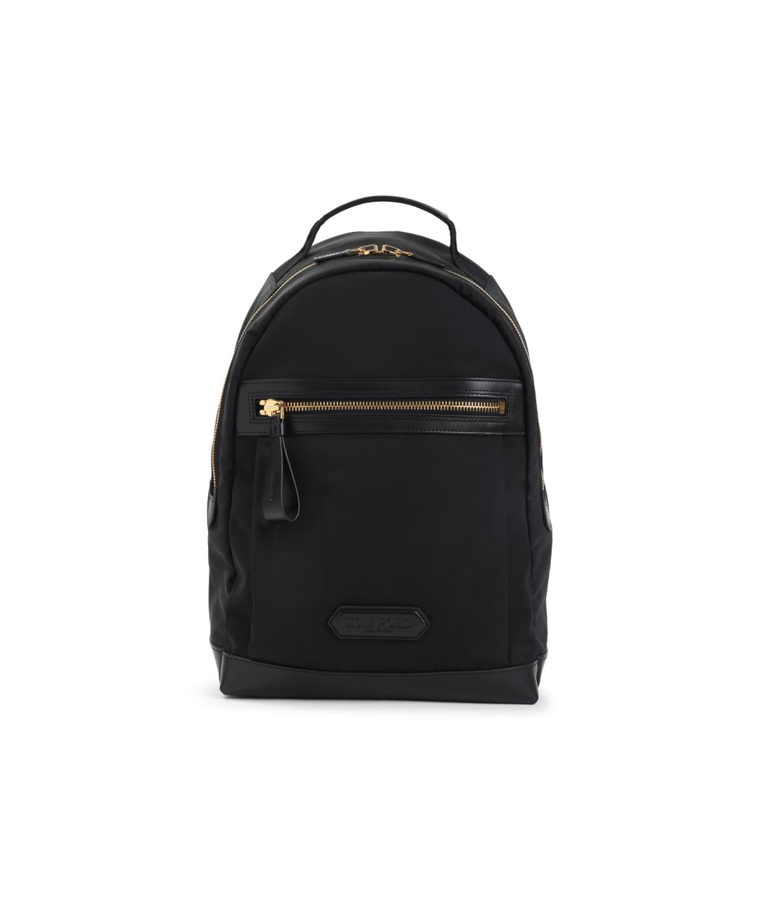 TOM FORD Черный синтетический рюкзак, фото 1