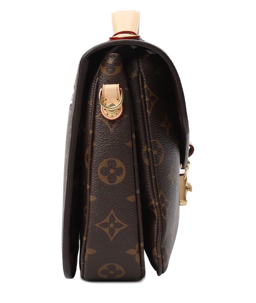 LOUIS VUITTON Коричневая сумка через плечо, фото 5