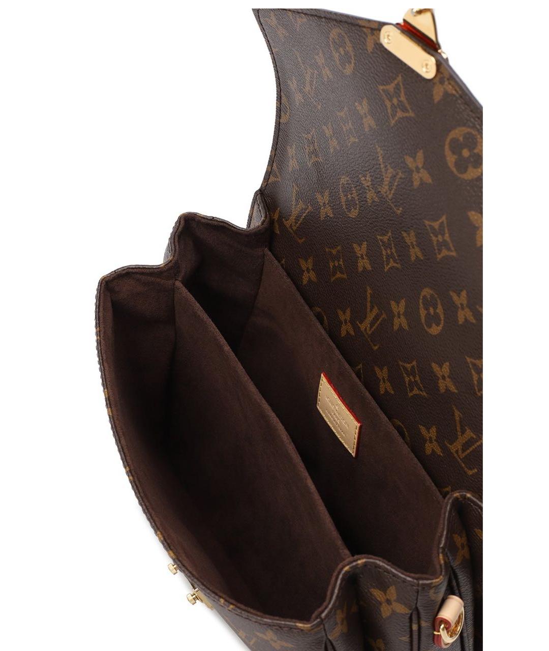 LOUIS VUITTON Коричневая сумка через плечо, фото 6