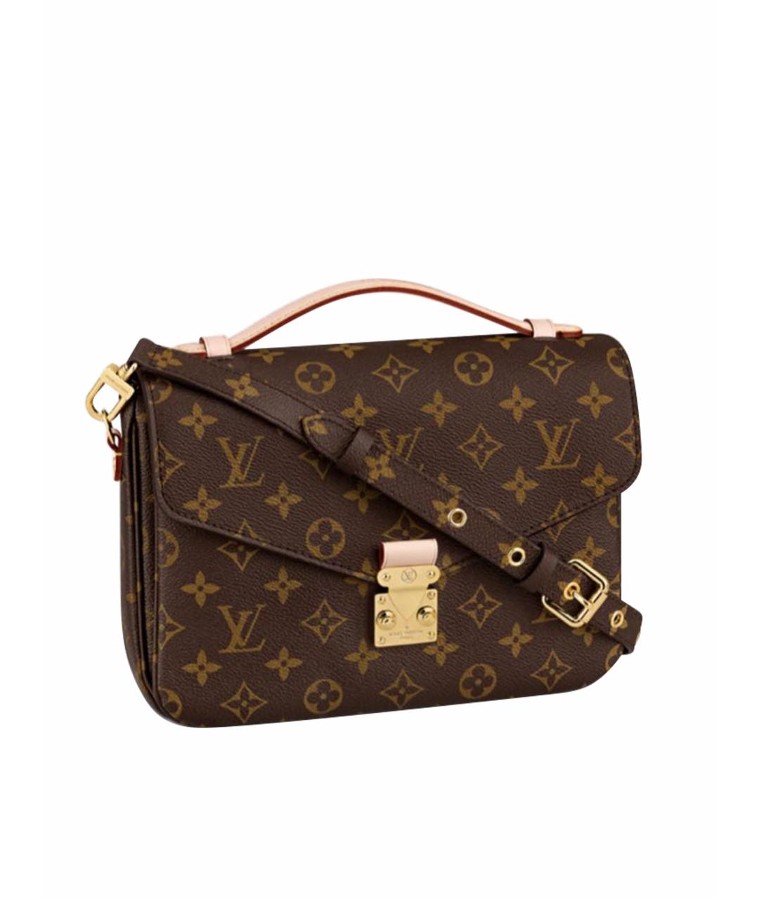 LOUIS VUITTON Коричневая сумка через плечо, фото 1