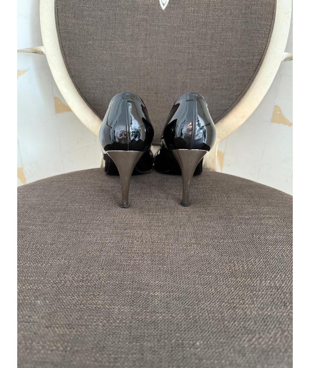 ROGER VIVIER Черные туфли из лакированной кожи, фото 2