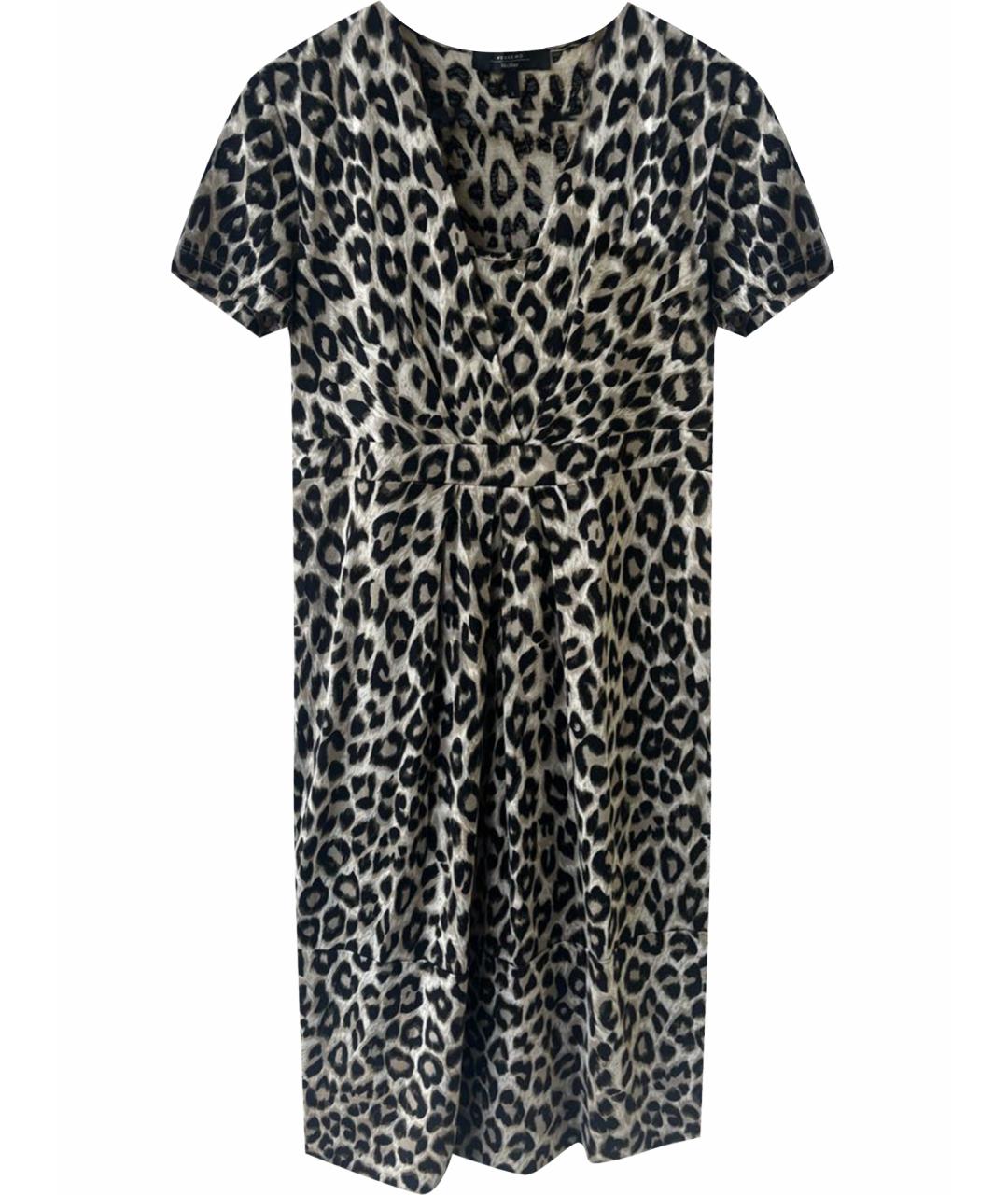 WEEKEND MAX MARA Мульти хлопковое повседневное платье, фото 1