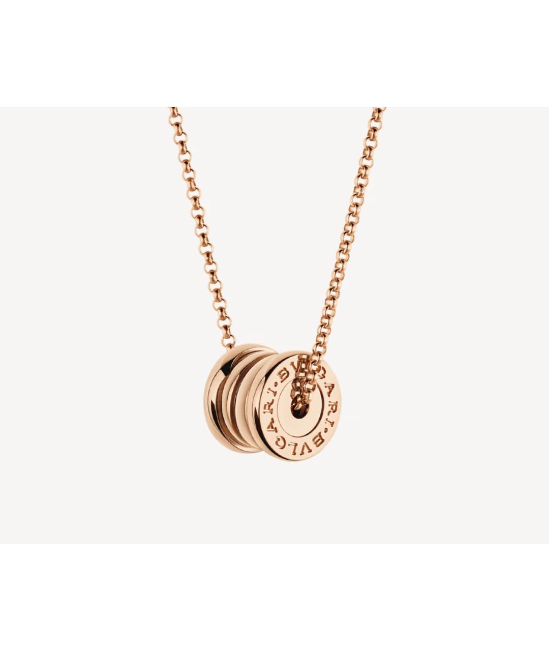 BVLGARI Золотая подвеска из розового золота, фото 8
