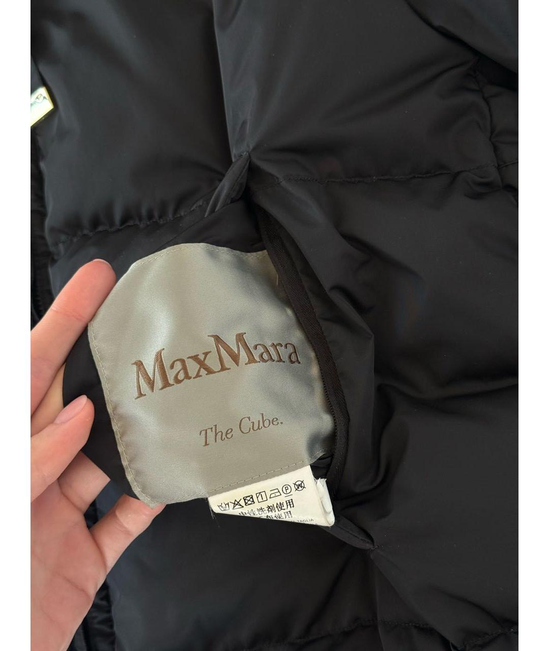 MAX MARA Черная полиамидовая куртка, фото 3