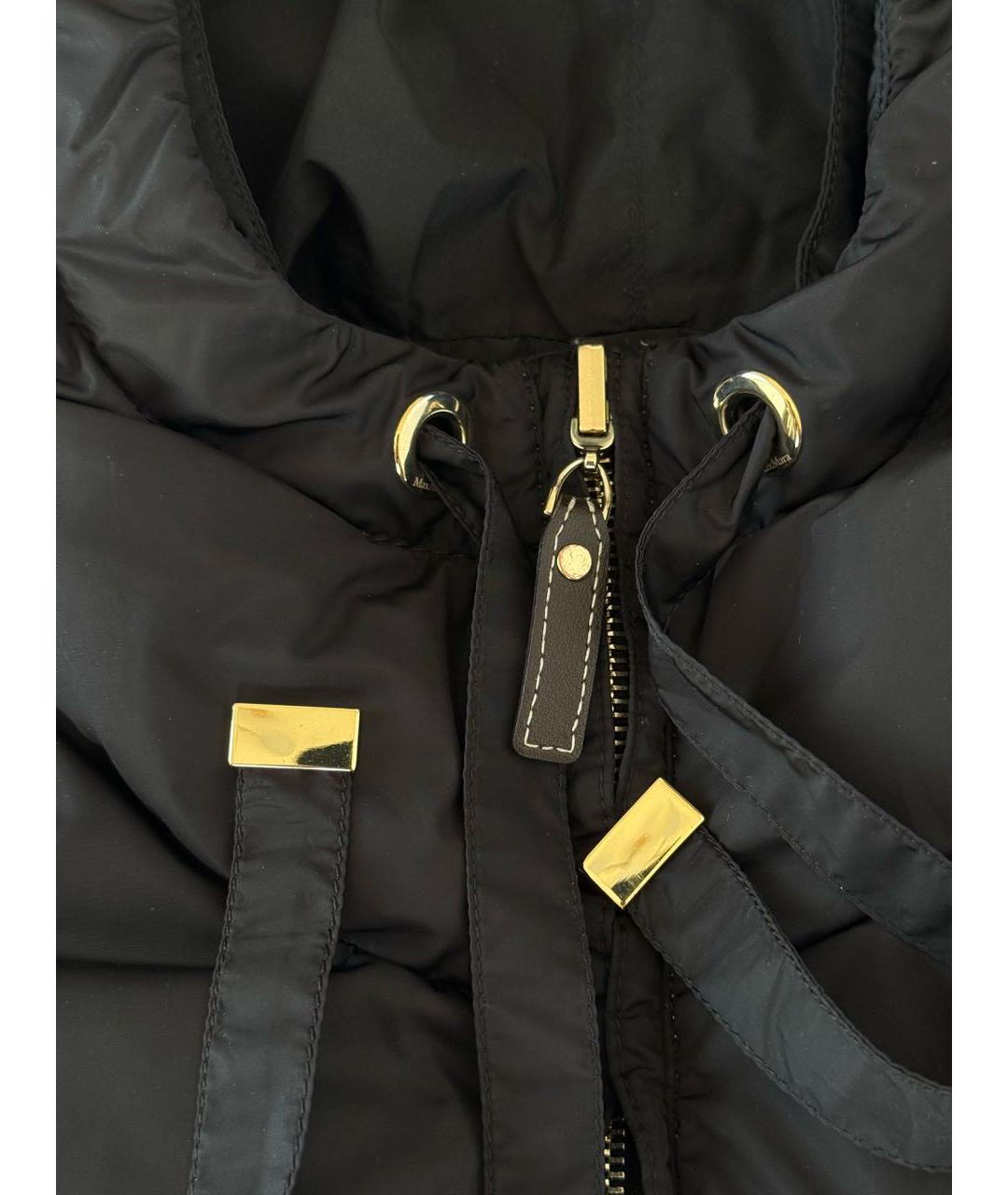 MAX MARA Черная полиамидовая куртка, фото 4