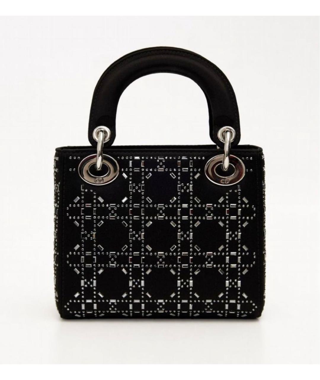 CHRISTIAN DIOR Черная сумка с короткими ручками, фото 2