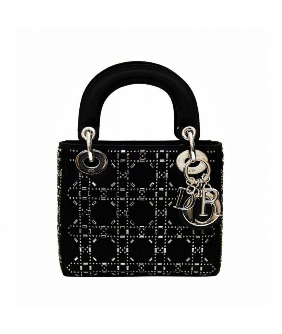 CHRISTIAN DIOR Черная сумка с короткими ручками, фото 1