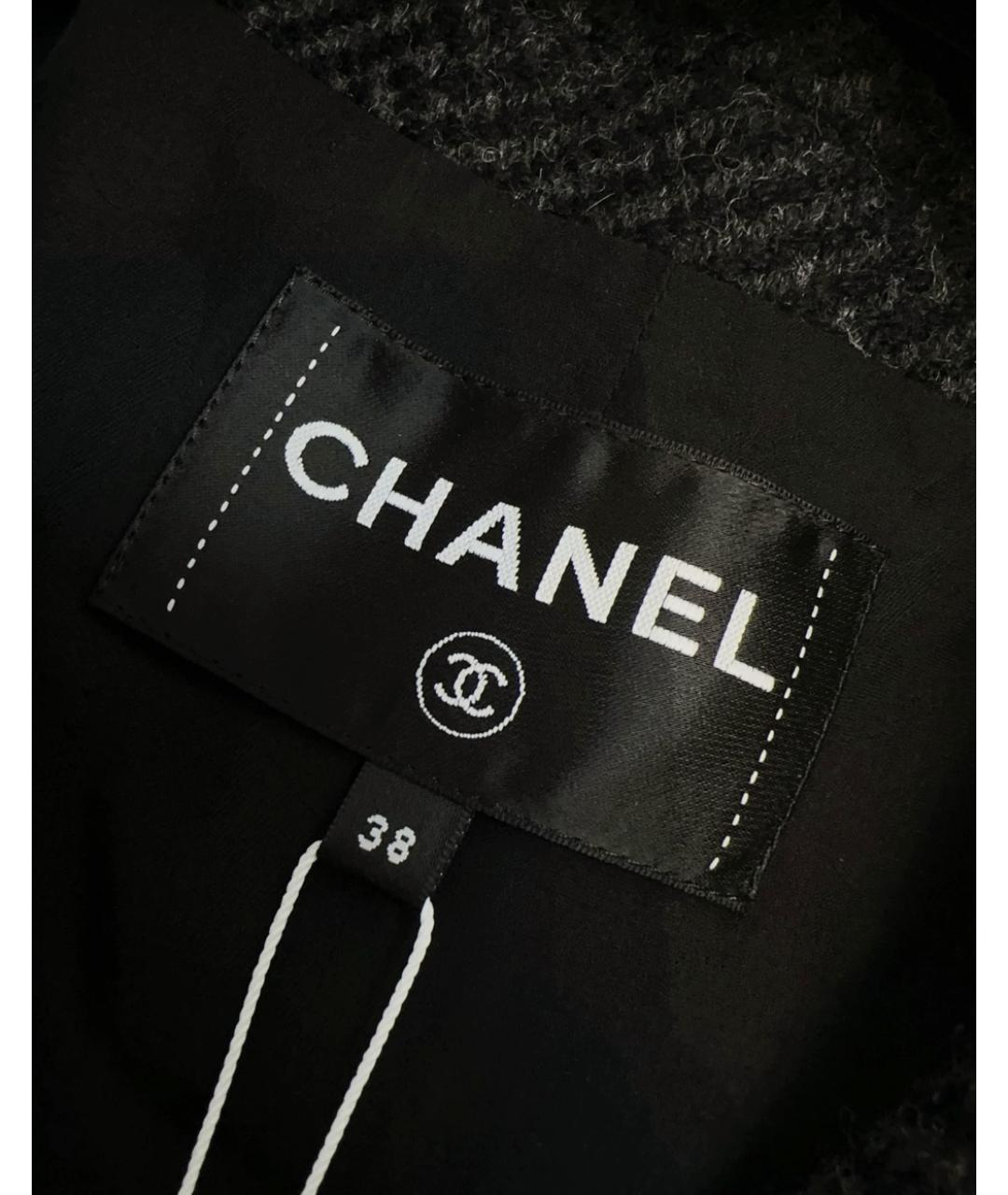 CHANEL Серый жилет, фото 7