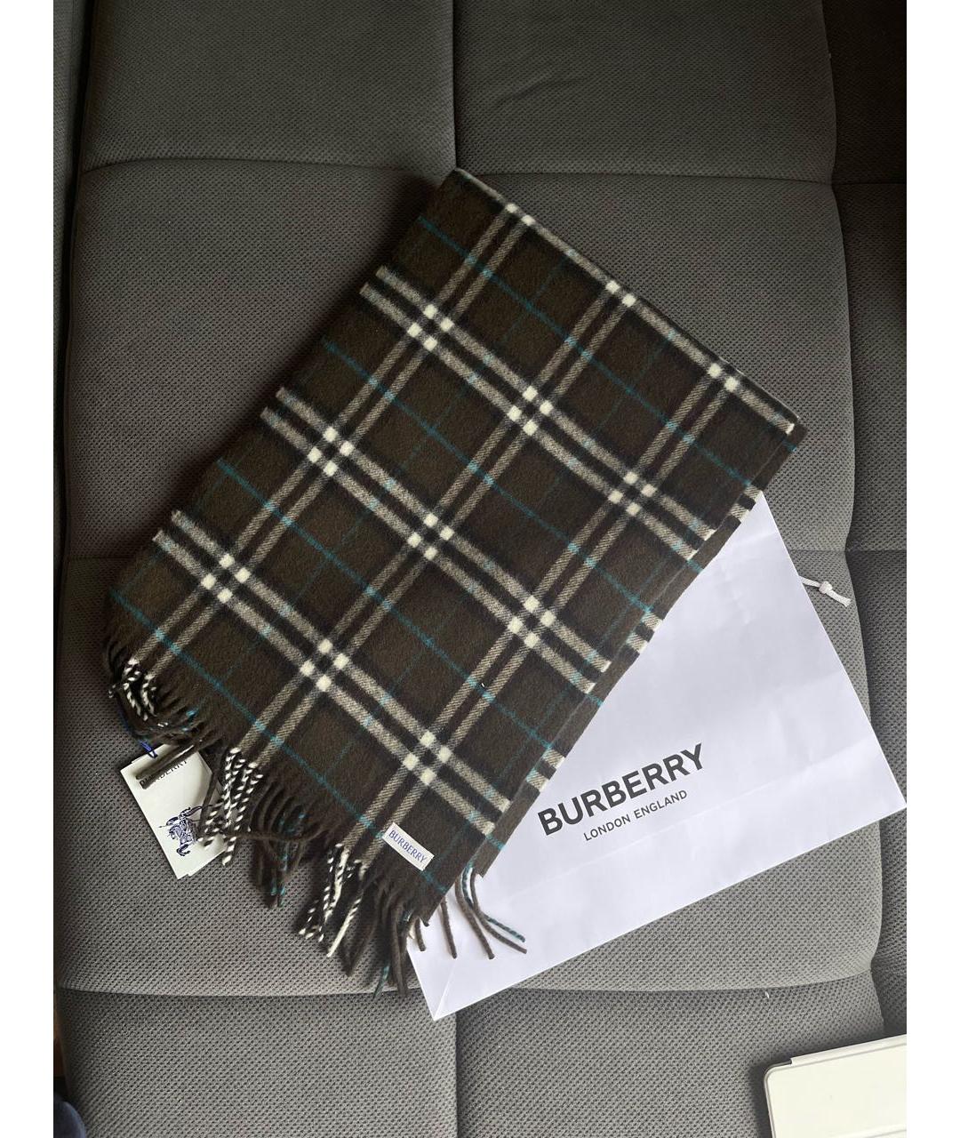 BURBERRY Кашемировый шарф, фото 4