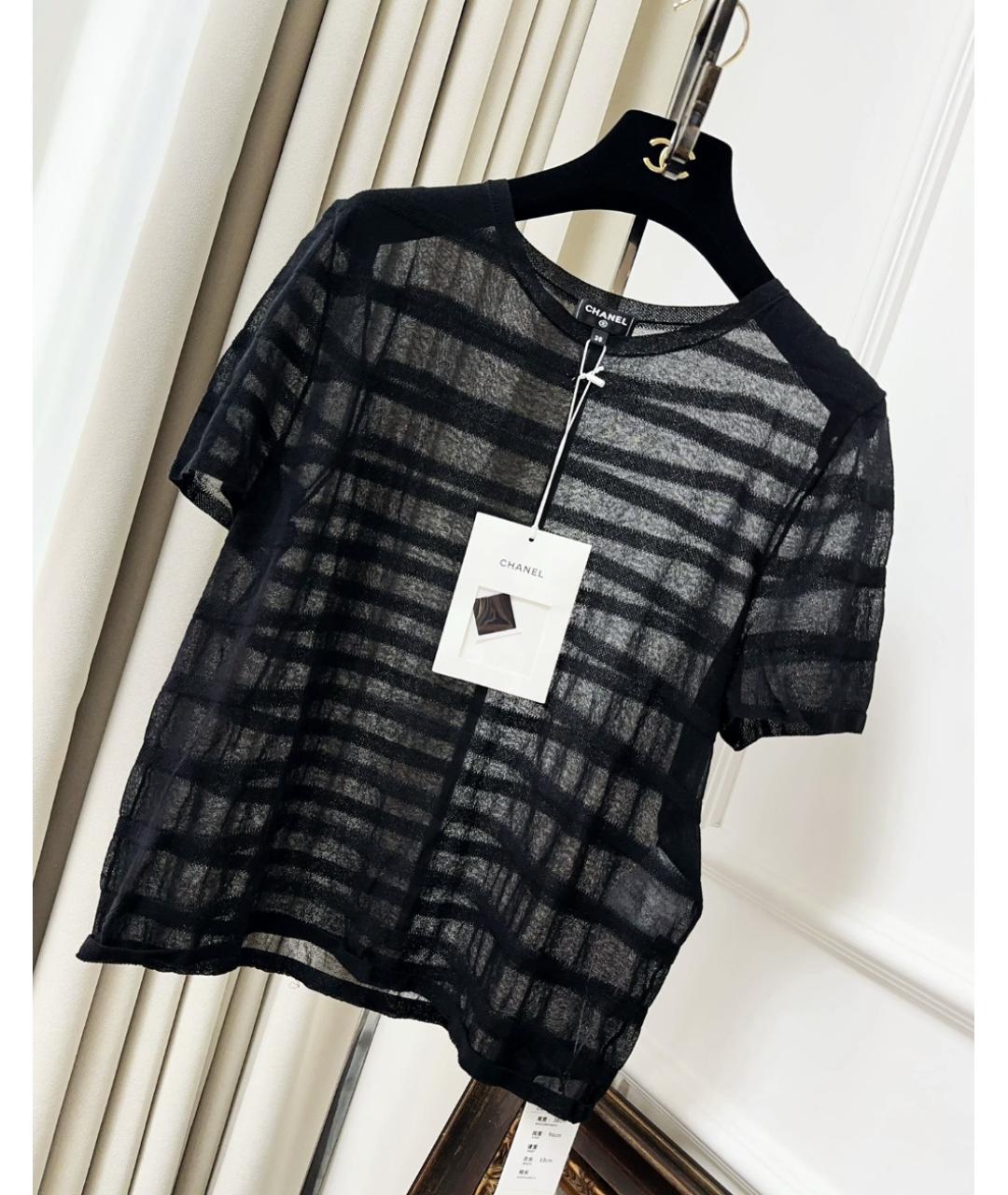 CHANEL Черная майка, фото 9