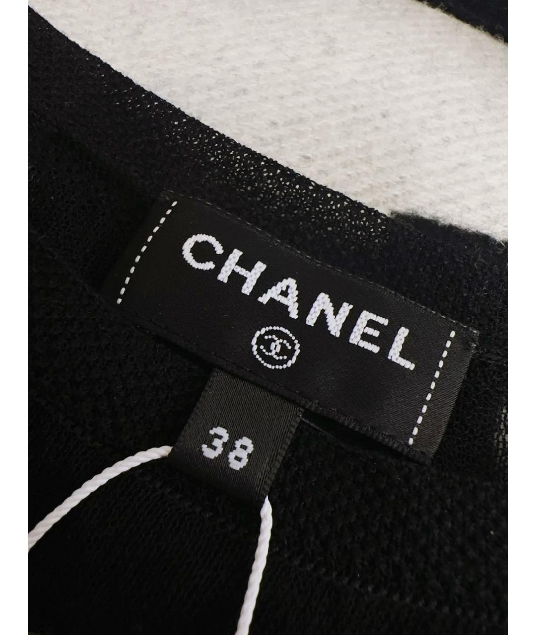 CHANEL Черная майка, фото 6
