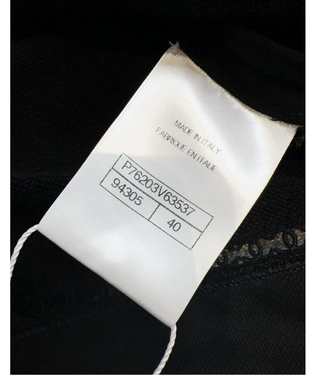 CHANEL Черная майка, фото 5