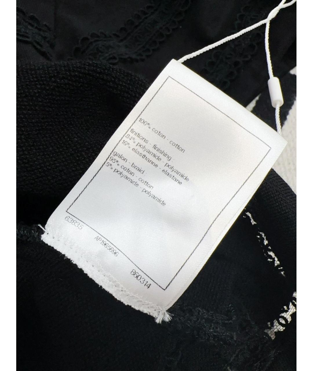 CHANEL Черная майка, фото 6
