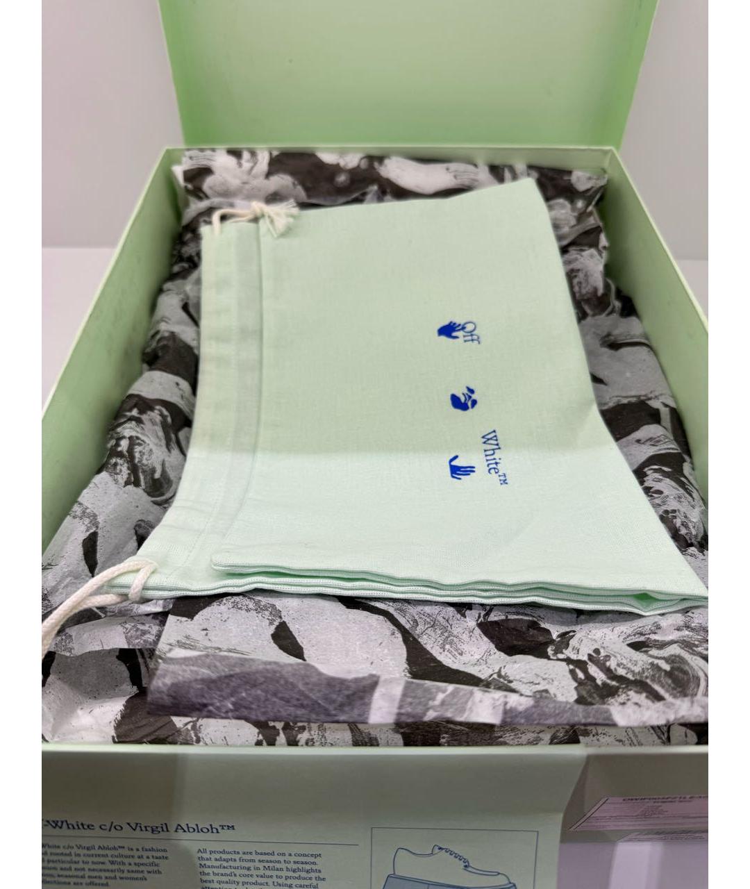 OFF-WHITE Черные брогги и оксфорды из лакированной кожи, фото 7