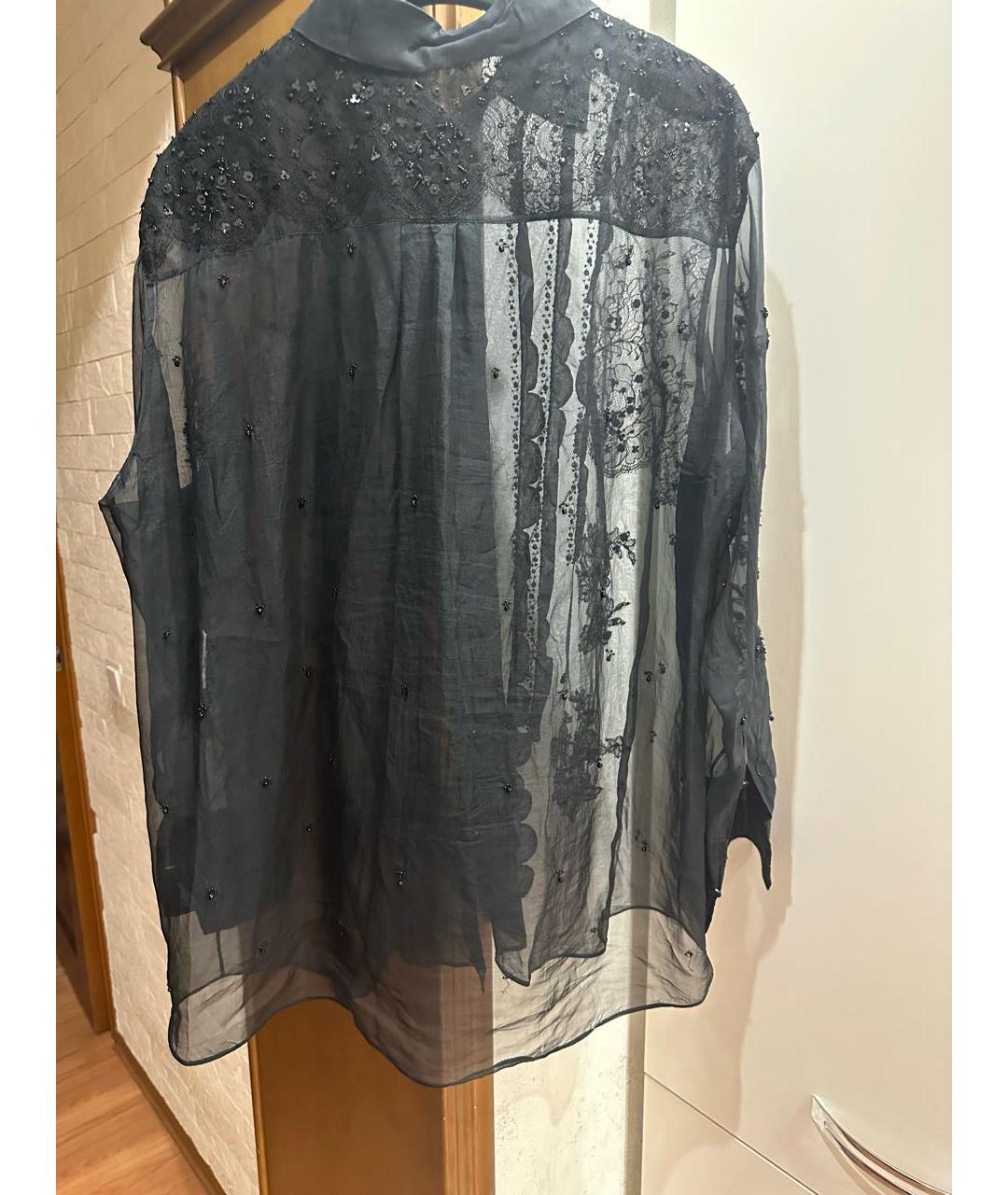 VALENTINO Черная блузы, фото 2