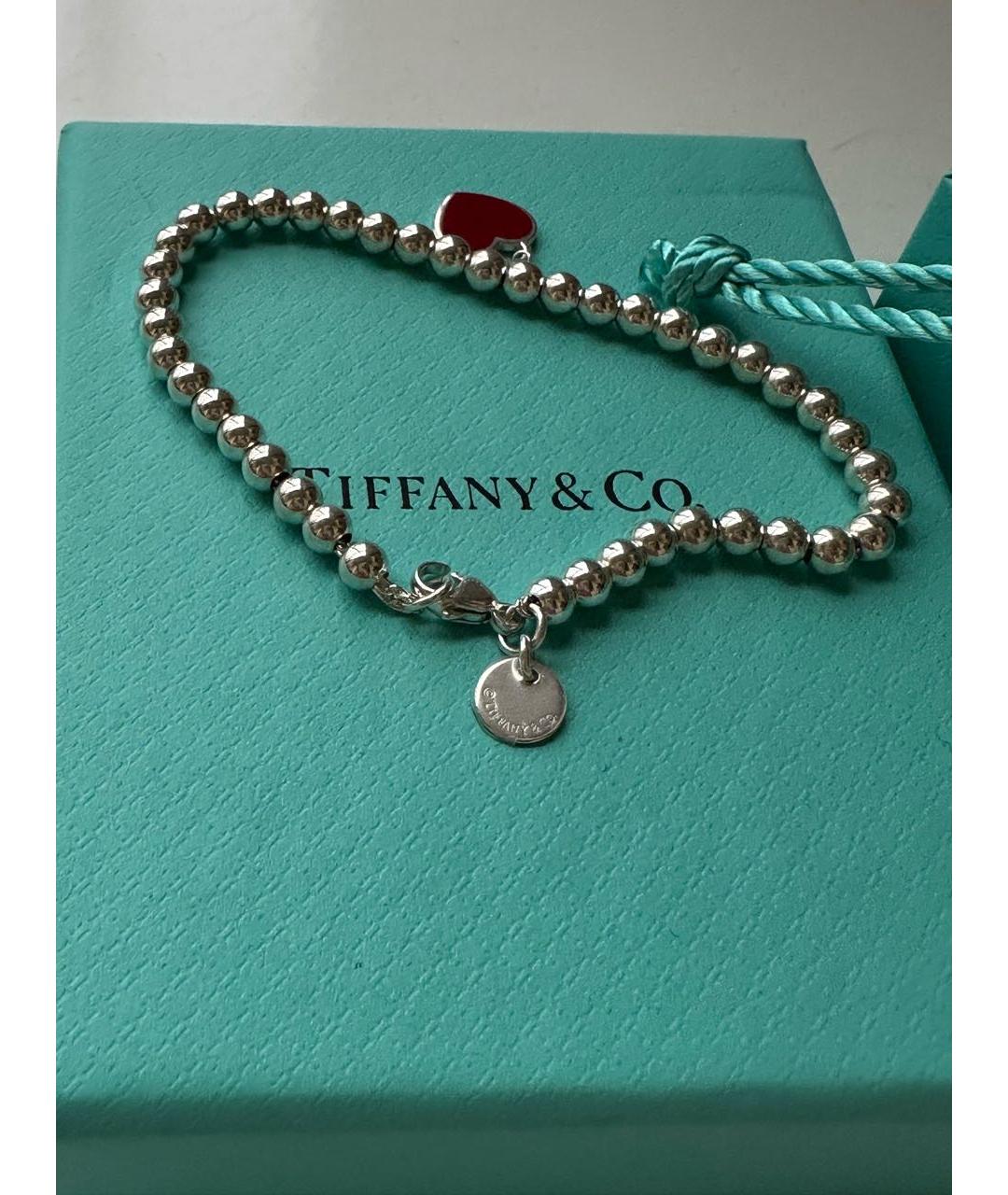 TIFFANY&CO Серебрянный серебряный браслет, фото 3