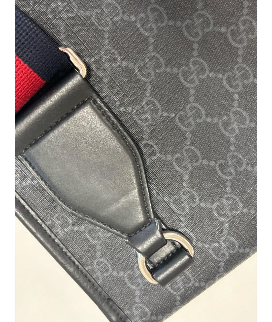 GUCCI Антрацитовая сумка на плечо, фото 7
