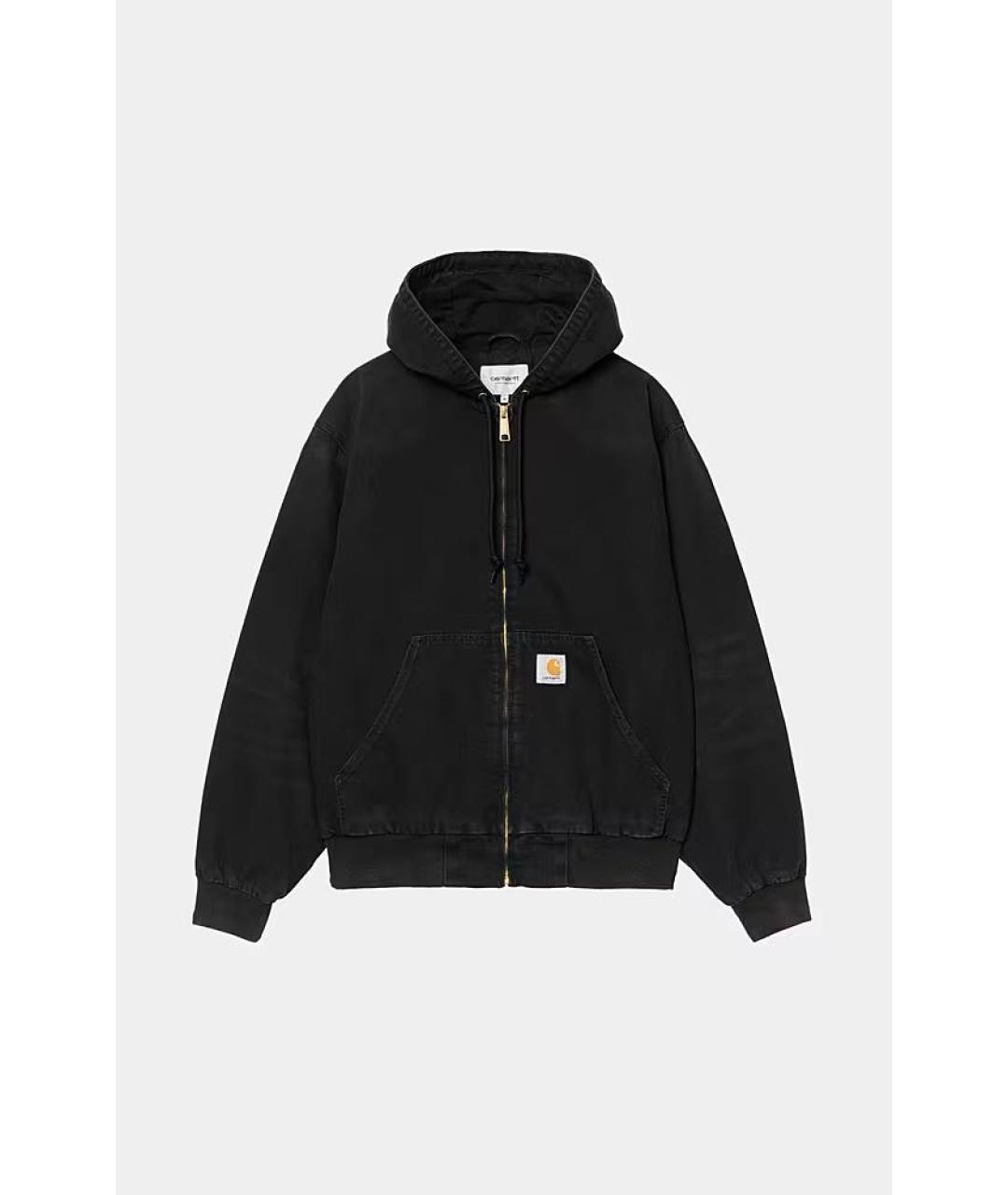 CARHARTT WIP Черная деним куртка, фото 6