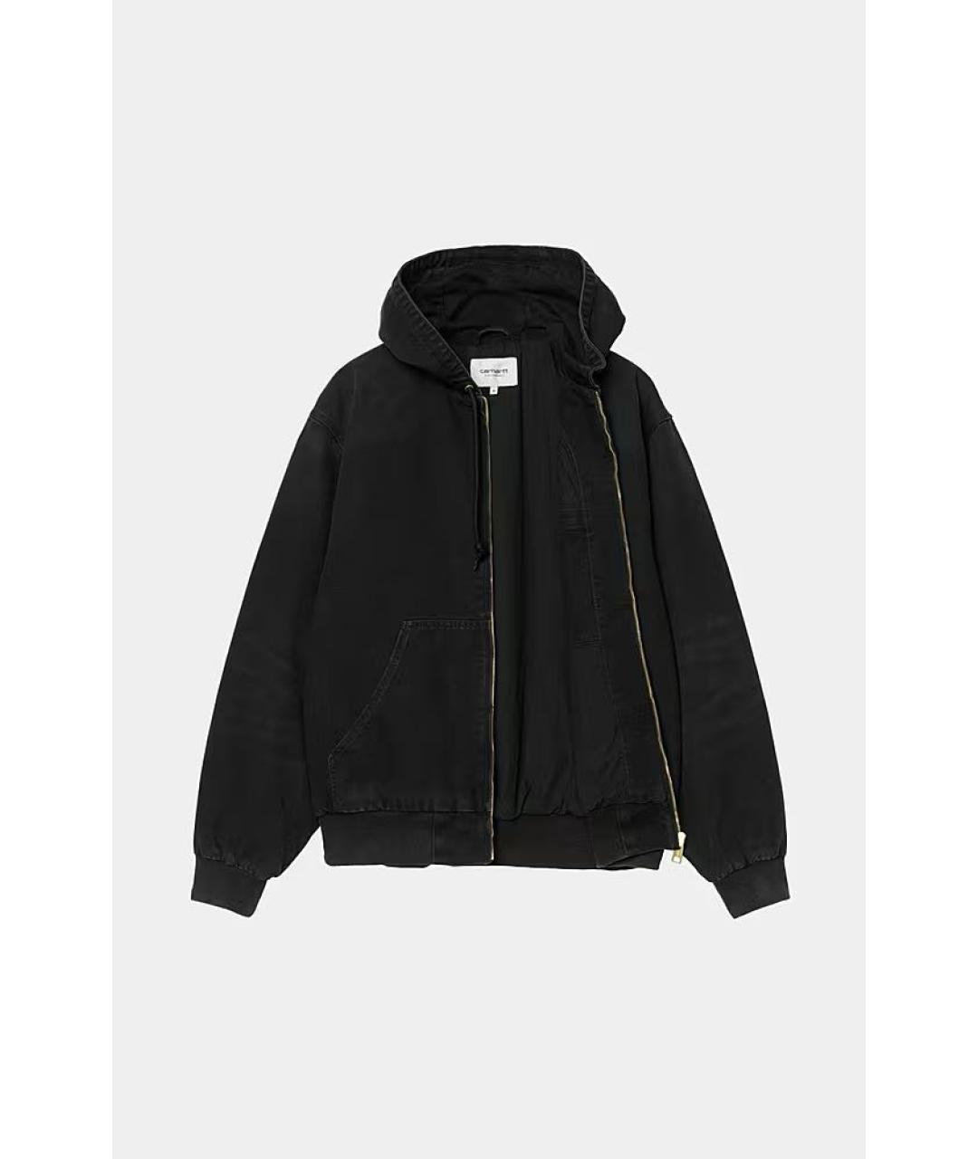 CARHARTT WIP Черная деним куртка, фото 4