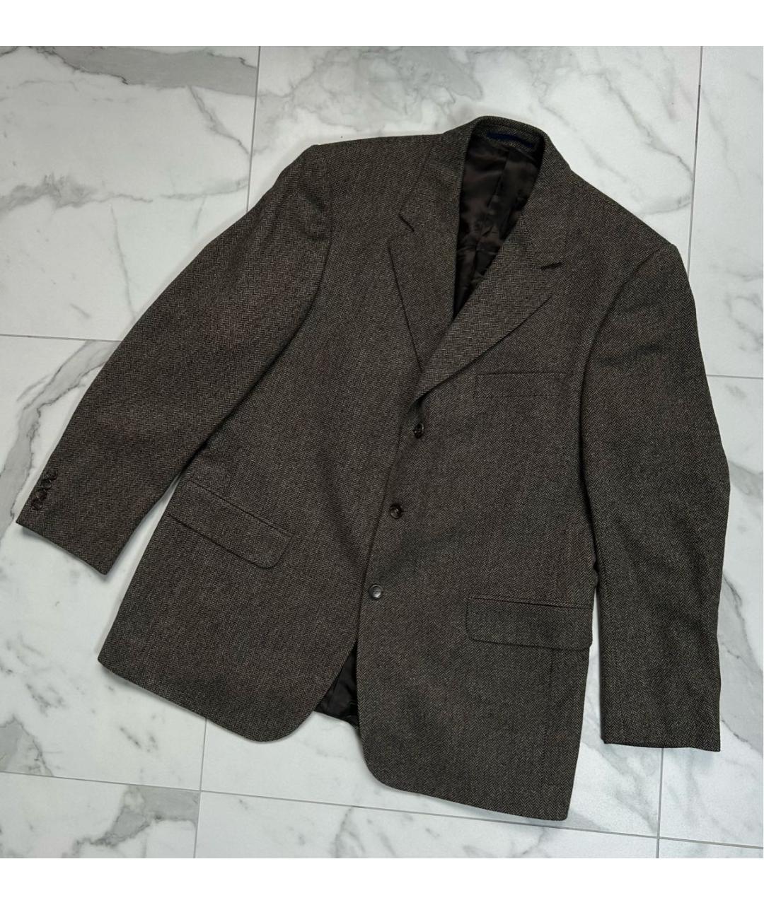 BURBERRY Коралловый шерстяной пиджак, фото 6