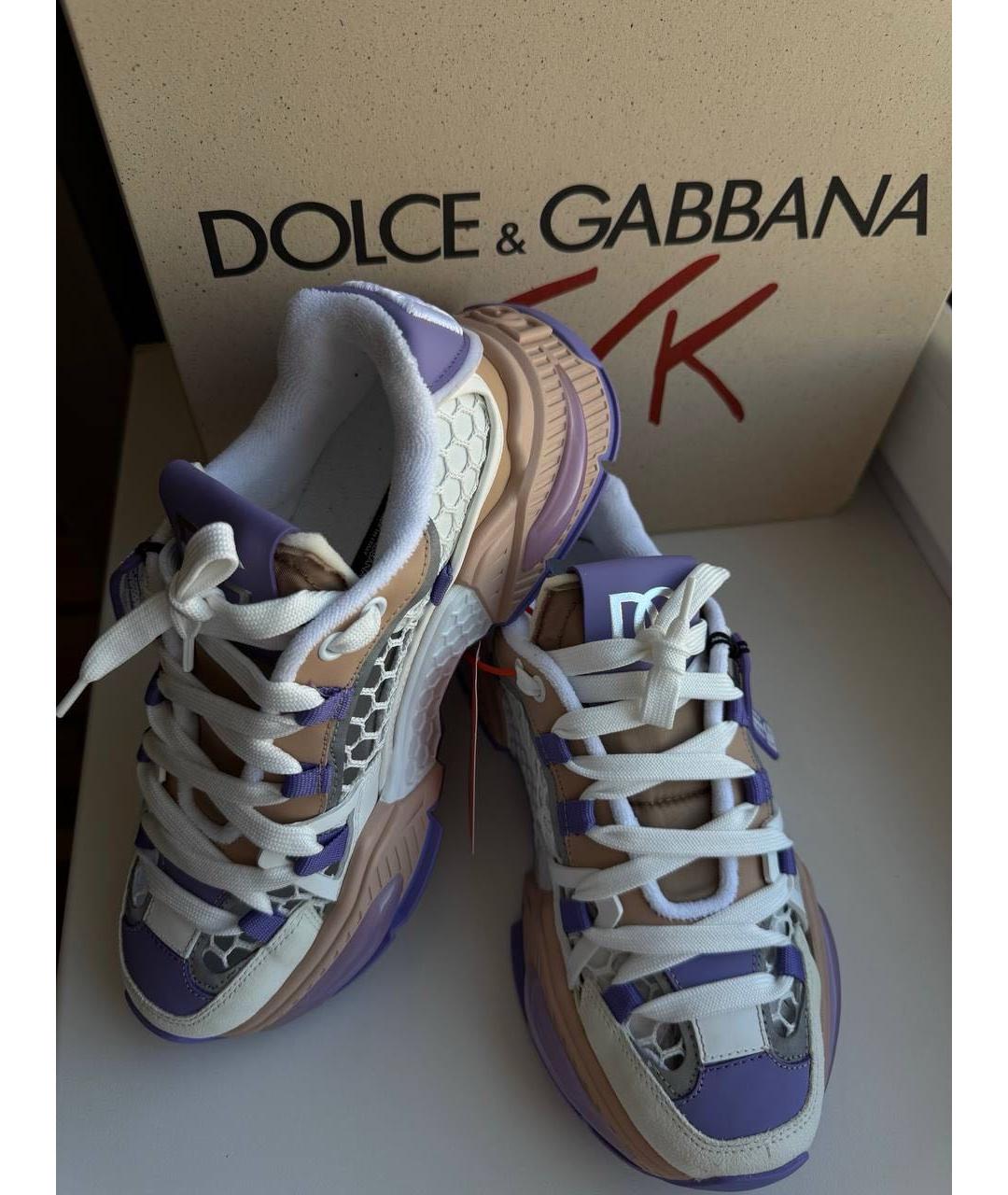 DOLCE&GABBANA Мульти кроссовки, фото 5